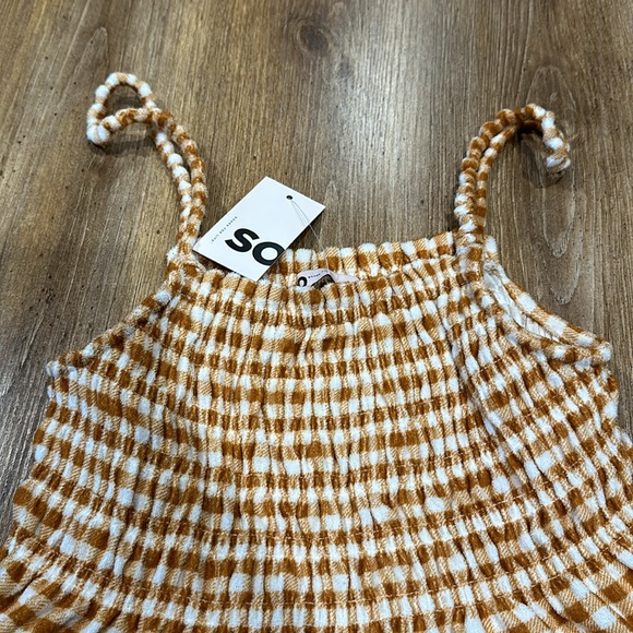 Brand New peplum tank!! Sz)L - Picture 2 of 4